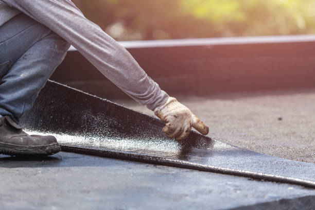 Professional Waterproofing technician working in Wynnewood, PA